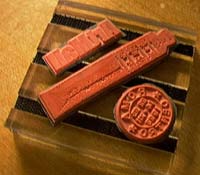 [Image of stamps on a HALOS mount]